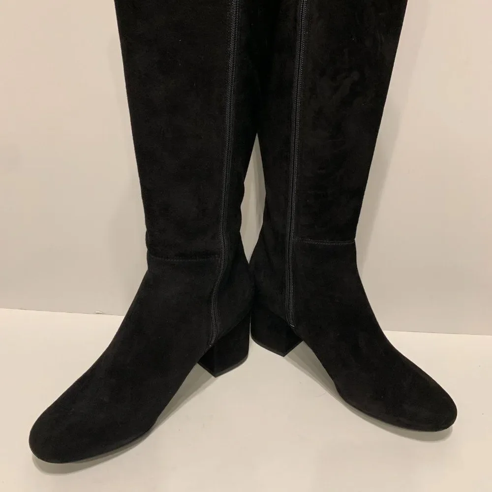 Cole Haan Denise Boot, Black Suede 10B - Picture 8 of 8